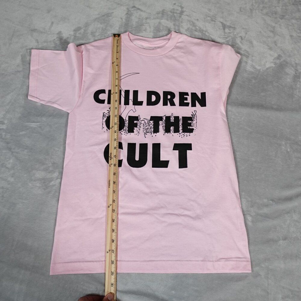 Superrradical Children Of The Cult Parody T Shirt Mens M Halloween Pink - Picture 7 of 7